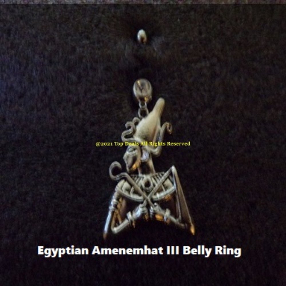 Navel Piercing ~ Egyptian ~ Amenemhat III